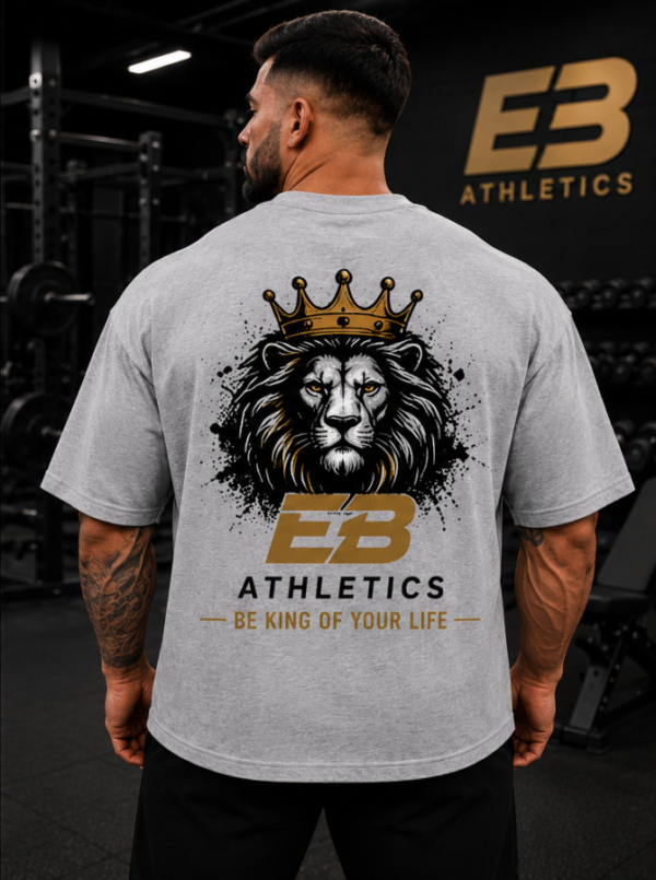 be king (2) EB Athletics Be King of Your Life Boxy Tee