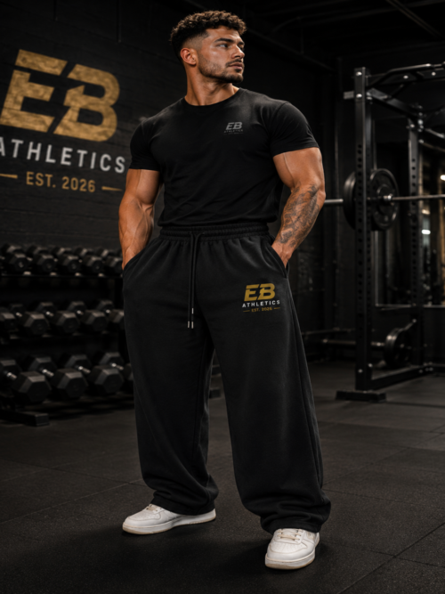 EB Athletics Signature Wide Leg Joggers